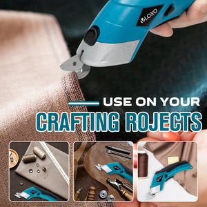 <span class=keywords><strong>Ciseaux</strong></span> électriques multifonctionnels <span class=keywords><strong>sans</strong></span> <span class=keywords><strong>fil</strong></span> pour la <span class=keywords><strong>couture</strong></span>, la découpe de papier et de tissu - Product Image 3