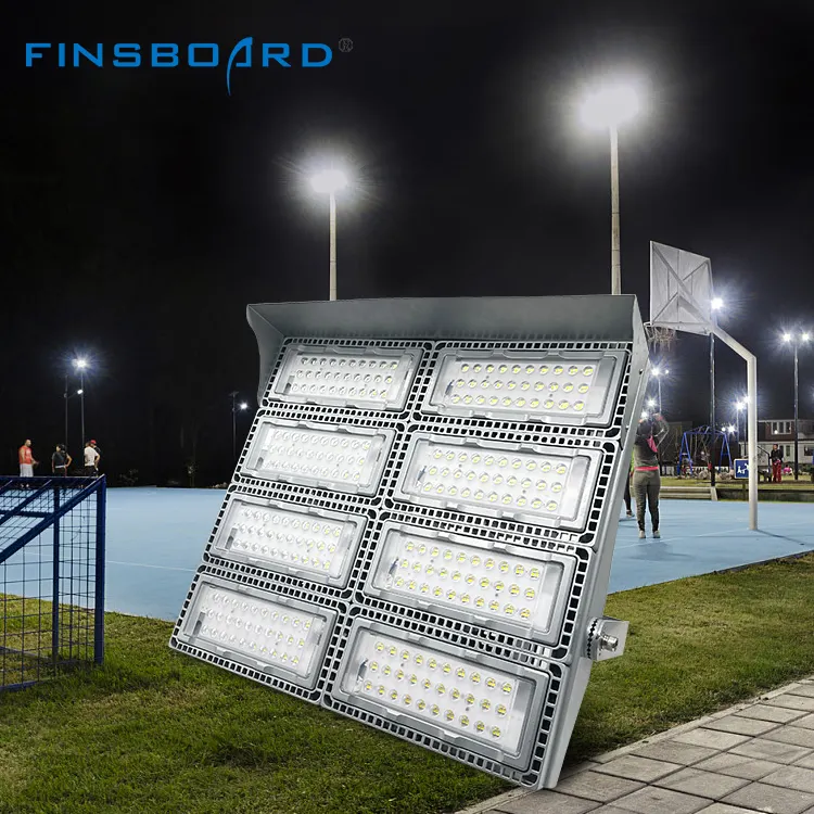 Водонепроницаемый Ip66 открытый Теннисный корт освещение для стадиона лампа 100 Вт 200 Вт 300 Вт 400 Вт 600 Вт 1000 Вт Светодиодный прожектор с высокой мачтой