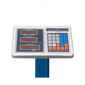 TCS Electronic T1 Carbon Steel Tisch waage 100kg/200kg/300kg Kapazität LED/LCD-Anzeige Preis berechnungs plattform Waage OEM - Product Image 4