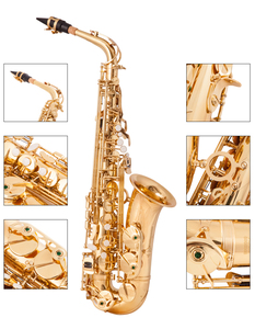 <span class=keywords><strong>Saxophone</strong></span> <span class=keywords><strong>alto</strong></span> et ténor en métal, professionnel, personnalisable avec logo, de haute qualité, OEM, en vente – Meilleures ventes usine - Product Image 2