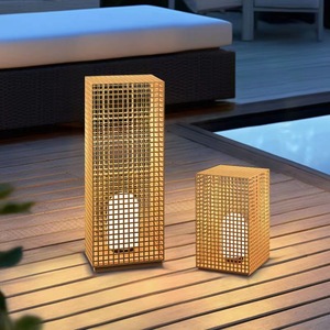 Luces Solares de Jardín de 30 cm, Lámpara de Suelo para Exteriores con Diseño de Rejilla para Césped, Patio, Villa, Jardinería - Product Image 4