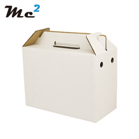 Hochwertige Multiple Style Griff Pappe Papier Geschenk karton Box für Gemüse Obst Verpackung