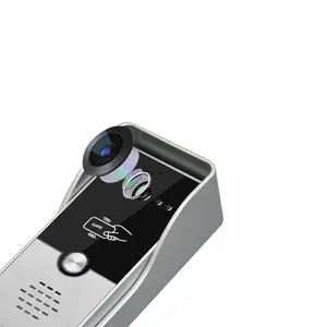 Hệ Thống Liên Lạc Điện Thoại Cửa Video Có Camera Và Màn Hình Chuông Cửa Truy Cập RFID Cho Nhà Biệt Thự An Ninh Chuông Cửa Không Dây Kỹ Thuật Số