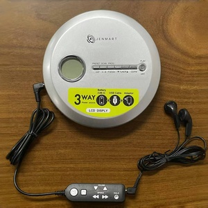 Reproductor de <span class=keywords><strong>CD</strong></span> portátil con antisaltos de 60 segundos, auriculares estéreo, incluye cable de entrada auxiliar y cable de alimentación USB de CA - Product Image 4