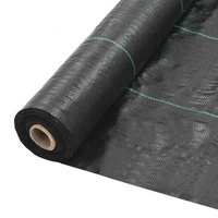 Tissu résistant de barrière de mauvaises herbes de couverture de sol tissu d'aménagement paysager lutte contre les mauvaises herbes tissées agricoles