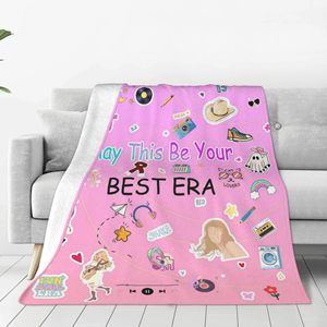 Girl Fashion Flannel Blanket <b>Throw</b> Blanket Nap Blanket Skin Friendly Reversible <b>for</b> <b>Bed</b> Sofa Couch Custom Print OEM ODM - Product Image 3