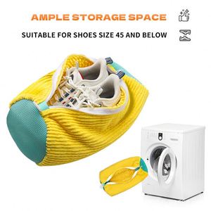 Chenille Custom Anti-Wear Machine Laundry Shoe Washer <b>Net</b> Bag Reusable Drying Shoe Washing Bag for Washing & Dryer Machine - Product Image 3