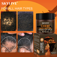 Populaire Chebe beurre croissance des cheveux huile de fenugrec nourrissant prévenir la casse des cheveux réparation cheveux Chebe poudre shampooing revitalisant