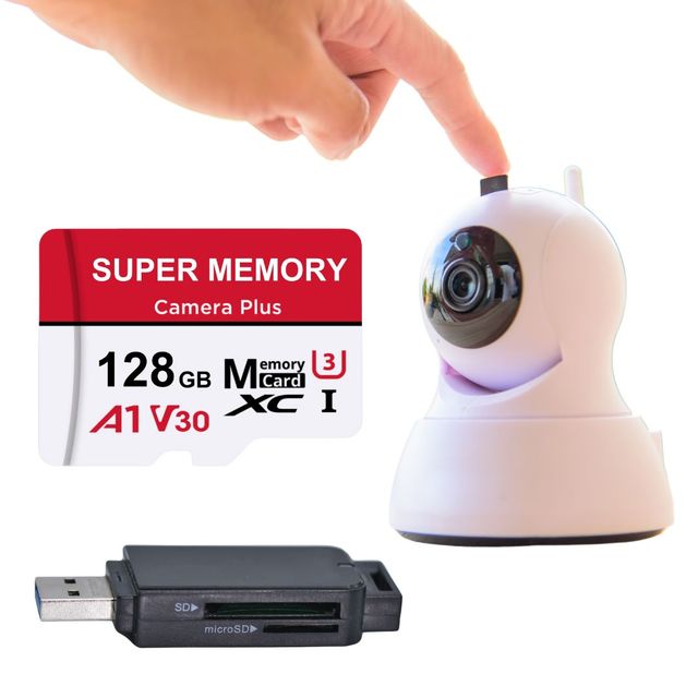 Professional Smart Security Dedicated Storage Micro TF Memory SD Card 32GB 64GB 128GB 256GB for 2K 4MP Mini IPS 4K Video Cameras