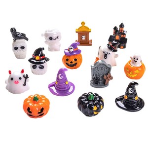 Nuovi Ornamenti Tridimensionali di Halloween: Fantasma, Teschio, Zucca - Accessori Fai-da-te <span class=keywords><strong>per</strong></span> Gioielli a Tema - Spedizione Internazionale - Product Image 5