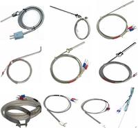 Tipo de sonda de 6mm Sensor de alta temperatura de inmersión industrial rápida Termopar K Termopar tipo K aislado mineral