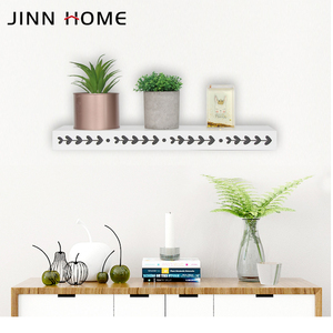 Estante blanco moderno 40*10*4CM venta directa de fábrica <span class=keywords><strong>muebles</strong></span> de madera para sala de estar y baño - Product Image 5