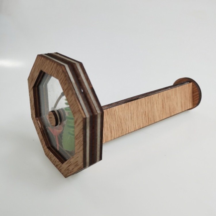 DIY Wooden Toy Kaleidoscope Kit Creative