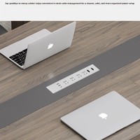 Ensemble table et chaise de bureau en forme de L, en PVC, moderne, pour deux personnes, face à face, de qualité commerciale, pour la maison/le bureau