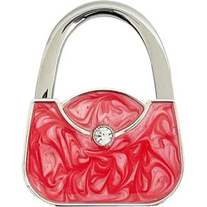 Logistics Foldable Purse Hook Metal Handbag Hanger Table Hanger Portable <b>Bag</b> Holder Table Edge Hook for Restaurant - Product Image 1