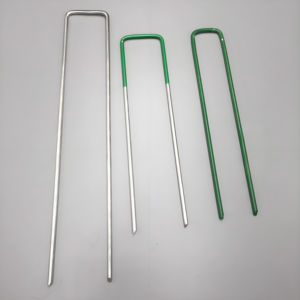 Clous de fixation au sol en U et goujons en acier de 3 mm pour l'ingénierie routière et ferroviaire - Product Image 6