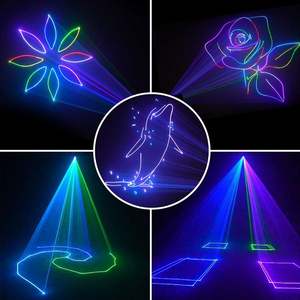 Luz Láser de Alta Potencia de 15 W, Animación RGB, Aplicación Móvil, Dibujo de Logotipos, Texto, Ilda, Estuche de Transporte de 30k para Bodas, Fiestas, Discotecas - Product Image 5