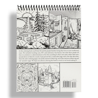 Carnet à spirales personnalisé à couverture rigide, impression offset en gros, cahiers scolaires, design de dessin animé pour la décompression