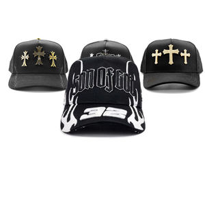 En <span class=keywords><strong>Stock</strong></span> 2025 Venta Mayorista G5 Gorras Personalizadas de 5 Paneles de Gamuza con Ala Ancha Estilo Snapback para Barba Doradas Originales Gorras de Béisbol Gorras Báez - Product Image 4