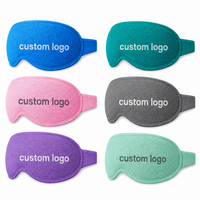 Masque de sommeil 3D personnalisé avec logo, bloquant la lumière à 100 %, pour dormir sur le côté