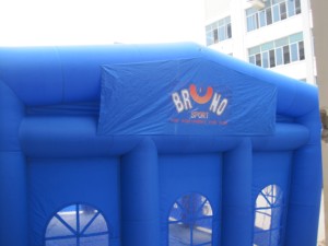 Carpas Inflables Azules para Acampar en Todas las Estaciones con Tela de PVC, Diseño Plegable, Impermeables, para Fiestas y Eventos de Boda - Product Image 4