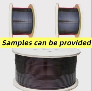 Fil de cuivre rectangulaire émaillé à conducteur solide, tension nominale 600V, classe thermique <span class=keywords><strong>M</strong></span>, pour bobinage de transformateur magnétique - Product Image 3
