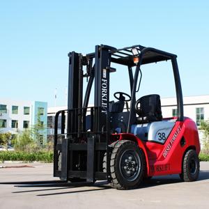 Chariot élévateur compact et agile, meilleur rapport qualité-prix, capacité de 3 tonnes pour la plateforme de chargement - Product Image 3