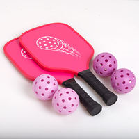 Raquette de pickleball en bois personnalisée OEM avec logo, légère