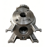 Boîtier de pompe en acier inoxydable de haute qualité, moulé par investissement, usiné CNC, pièces de corps de pompe de précision