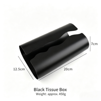 Sheshen Nordic Light Luxury - Dispensador de pañuelos de acero inoxidable ultraespejo, creativo, para escritorio, sala de estar, almacenamiento en el hogar