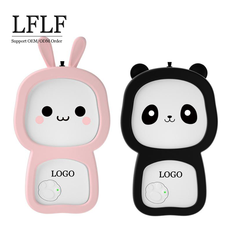 OEM мини мультяшный кролик очиститель воздуха отрицательные ионы портативный ожерелье очиститель бытовой для PM2.5 формальдегида дыма аксессуары