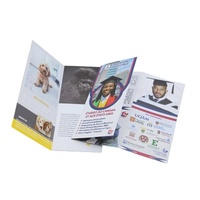 Brochure de présentation A4 spirale, impression sur papier couché de qualité supérieure, 157 g/m², pour publicité commerciale spéciale