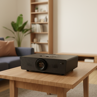 Projecteur laser extérieur P70 7000 lumens 4K 3D avec Android 32 3G RAM, mise au point motorisée et haut-parleurs 3D