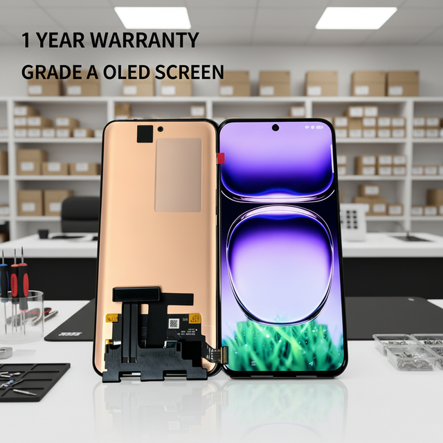 Bintu Factory Mobile LCD Display Touch Digitizer Full Set Replacement Screen Assembly Repair Parts Components for oppo Reno 12