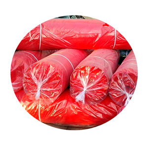 Red de advertencia de plástico HDPE 100% de alta calidad naranja con malla de valla de red de seguridad de andamio de agujero negro - Product Image 1