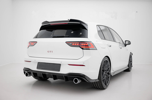 Diffuseur arrière de voiture en ABS noir brillant personnalisé en usine pour VW GOLF MK8 GTI 2020 2021 2022 2023 2024 2025 2026 - Product Image 6