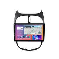 Prelingcar para Peugeot 206, 2001-2008 Android 12 Monitor de coche de 8 + 256g carplay DSP RDS GPS construido en 2din radio reproductor de dvd 5,1 HIFI
