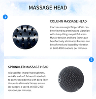 Masseur de cou d'épaule machine pour les maux de dos vibro machine de massage sous vide g5 g8 machine de massothérapie