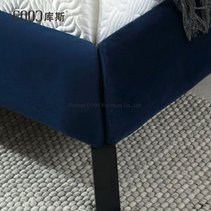 <span class=keywords><strong>COOC</strong></span> casa muebles de dormitorio de estilo moderno muebles de Reina rey tamaño adulto de tapizado de cama con almacenamiento R10 - Product Image 6