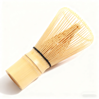 Fouet à matcha en bambou personnalisé avec logo, fouet traditionnel en bambou Chasen à 100 dents, fouet à matcha pour accessoires de café et de thé