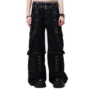 Pantalones Cargo Holgados para Hombre al por Mayor, Estilo Y2K Tideway, con Múltiples Bolsillos, Estilo Urbano, Camuflaje - Product Image 2