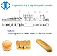Automatische Produktions linie für Burger Bun Hot Dog Brot Sandwiches Toast Laib Brot French Bread Roll