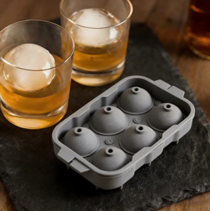 Moule à glaçons ronds, parfait pour les cocktails au whisky, la nourriture pour bébés, réutilisable pour la préparation de boissons, la préparation des repas, le refroidissement du vin - Product Image 1