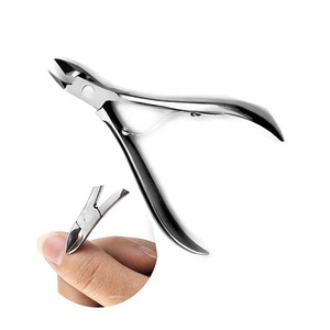 Coupe-ongles professionnel, 50 pièces, en acier inoxydable, pour pédicure, pince à cuticules - Product Image 1