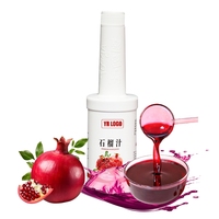 Bulk Granaatappelsap Halal Fruitsap Sirop Geconcentreerd Sap Aroma Drank Gebruiksmogelijkheden Heerlijk Versgeperst Fles Klaar voor Gebruik