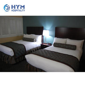 ชุดเฟอร์นิเจอร์โรงแรมแบบเวสเทิร์นพลัสชุดโซฟาในห้องนอนเตียงขนาดคิงส์แบบปรับแต่งได้3-5ดาว - Product Image 2