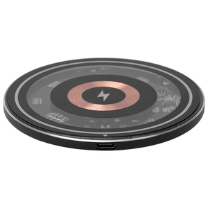 แท่น<span class=keywords><strong>ชาร์จ</strong></span>ไร้สาย<span class=keywords><strong>แบ</strong></span>บเร็ว 15W ขายส่ง, สีดำอะคริลิกใสและโลหะ, สถานีชาร์จ<span class=keywords><strong>แบ</strong></span>บ Type-C สำหรับสมาร์ทโฟน - Product Image 5