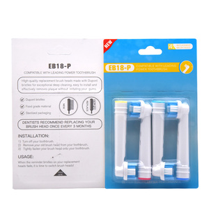 Nouvelles têtes de <span class=keywords><strong>brosse</strong></span> à dents électriques compatibles avec la brevetée <span class=keywords><strong>3D</strong></span> Pro <span class=keywords><strong>White</strong></span>, 4 pièces pour usage domestique - Product Image 5