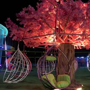 Structure de jeu gonflable personnalisée non motorisée en alliage pour parc à thème, structure d'escalade intérieure - Product Image 5