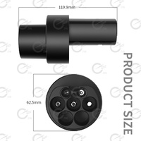 Adaptateur Internet des objets (IoT) standard européen pour Tesla, convertisseur de type 2 vers NACS pour véhicules à énergie nouvelle, vente en gros
